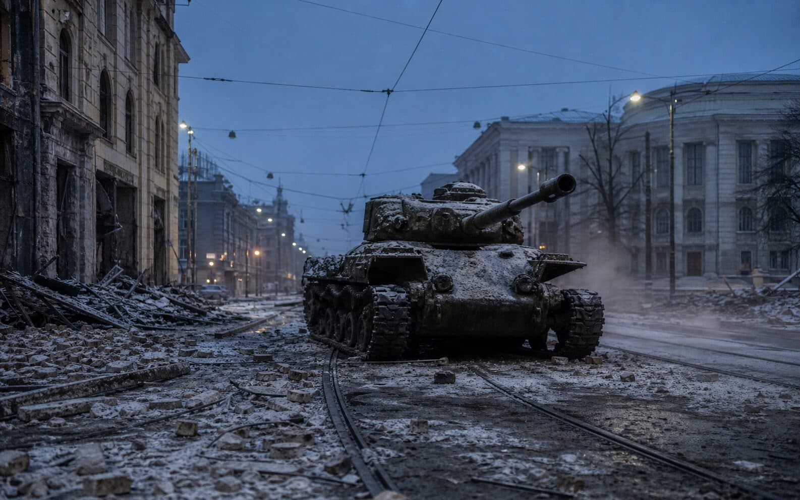 Government Employee Defends Tank Use During Workplace Dispute